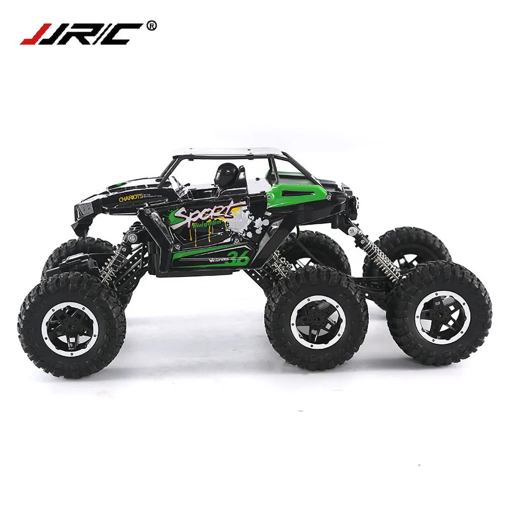 JJRC Q51 RC Автомобиль 2,4G внедорожный Макс 6WD RTR гоночный автомобиль шесть колес матовый военный грузовик с фар альпинистские автомобильные игрушки