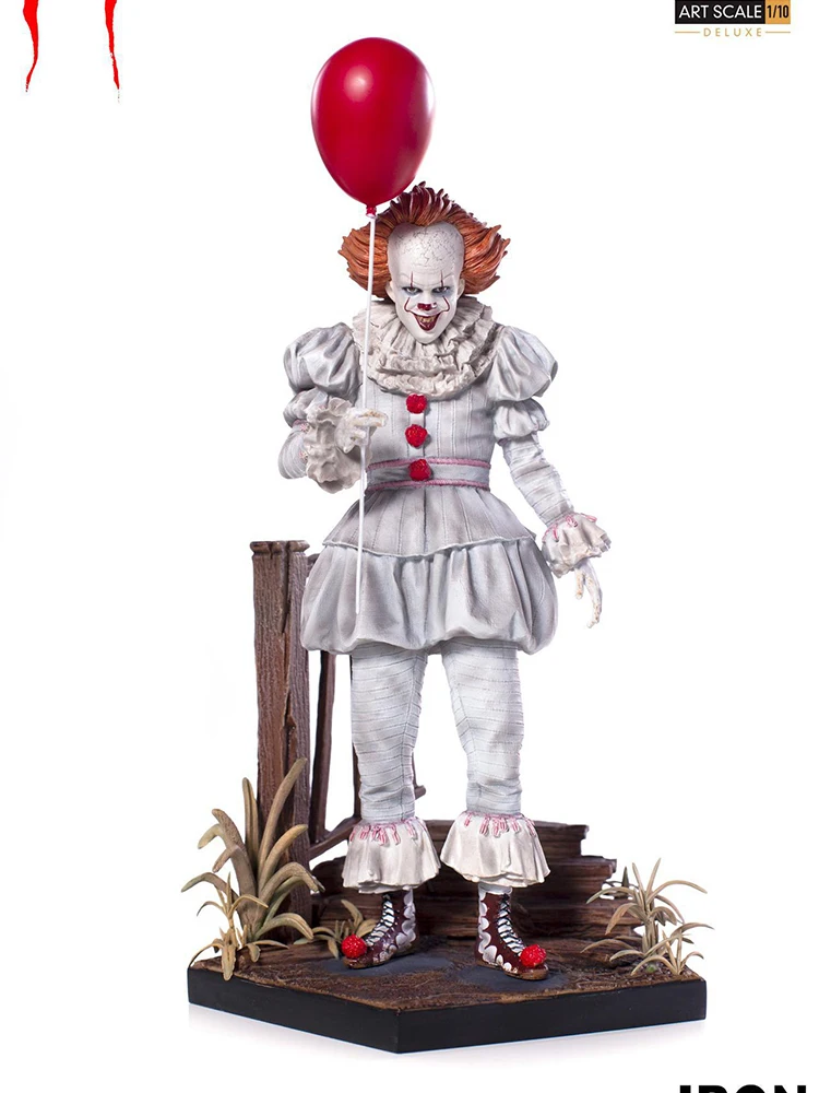 Joker Stephen King's Iron Studios PVC Action Figure Toy IT Pennywise Collection Figures Collectible Model Doll Christmas Gift afbeelding
