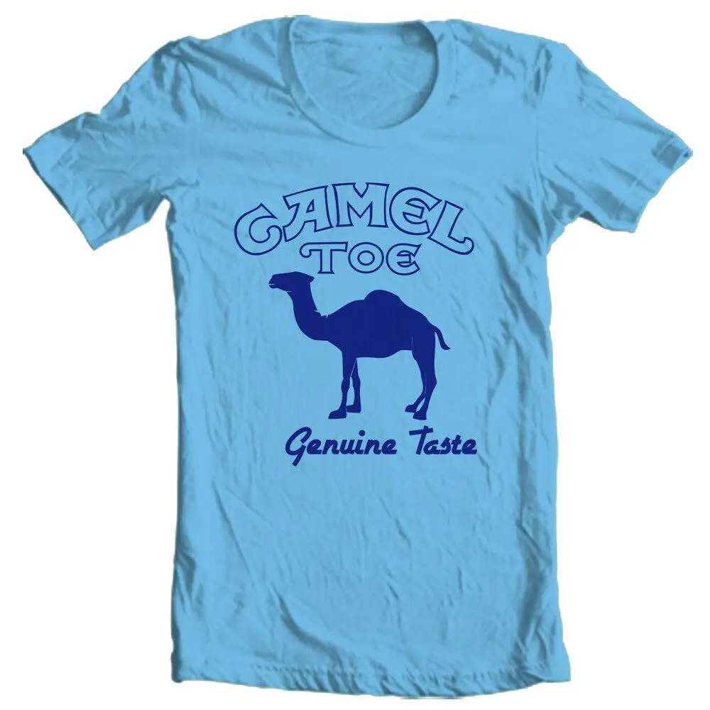 

Camel Toe Cigarette T-Shirt Funny Retro 1980'S 100% Cotton Novelty Graphic Tee Unisex Size S-3XL