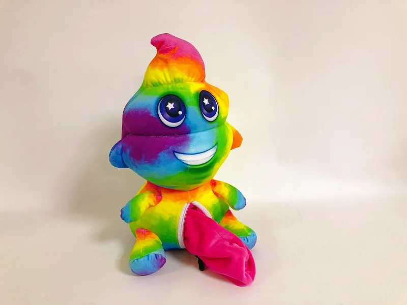 Плюшевая подушка для шеи poo Двусторонняя мягкая подушка poo плюшевая подушка для путешествий pal nap с головой Удобная плюшевая игрушка