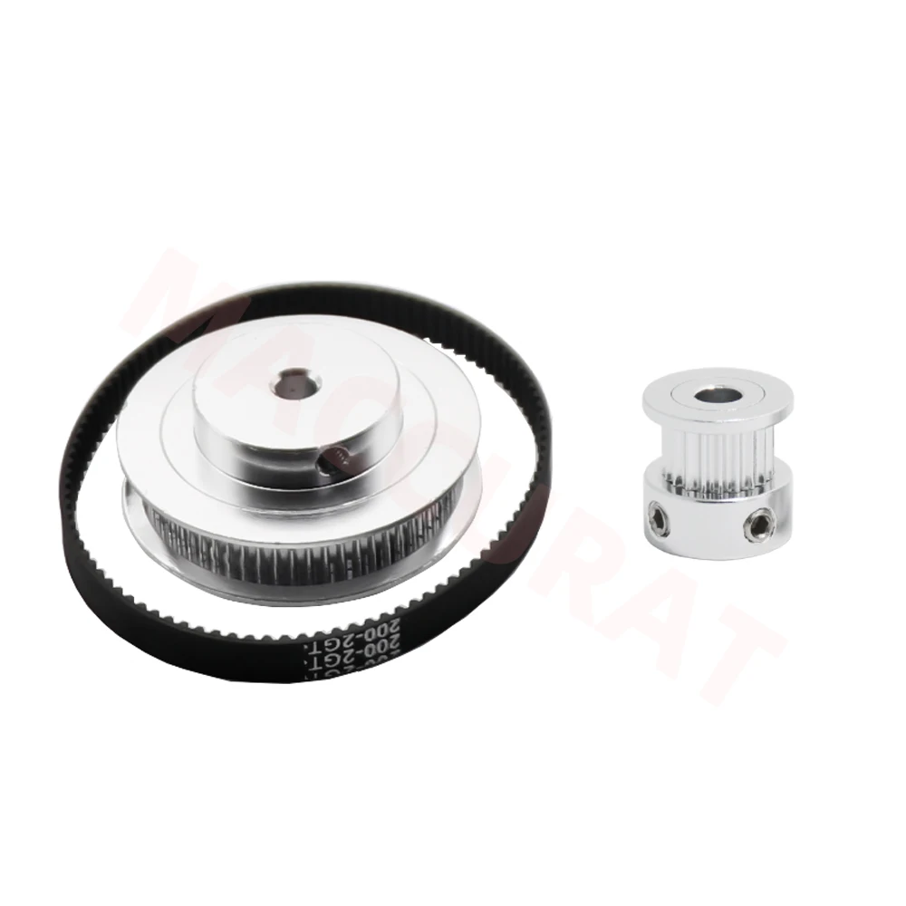 GT2 Timing Belt Pulley 60teeth 20teeth 5mm/8mm Reduction 3:1/1:3 belt width 6mm for 3D printer DIY accessories