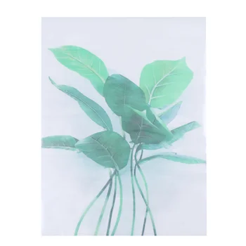 

1Pc Fashion Green Plant Succulent Plants Fashion Wall Sticker Wall Decals(As Shown)