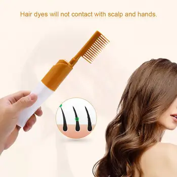 

MeterMall Hair Dye Applicator Pump Brush Salon Empty Bottle Hair Dye Dispenser Comb Coloring Dyeing Comb Hairdressing Styling