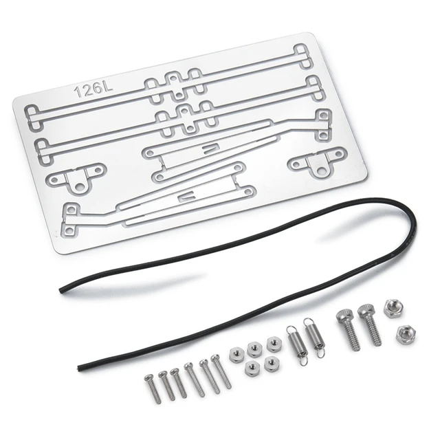 Metal Windshield Wiper for 1/10 RC Crawler AXIAL SCX10 JEEP Cherokee TRAXXAS TRX4 Defender Bronco G500 MST KM2 Parts 4