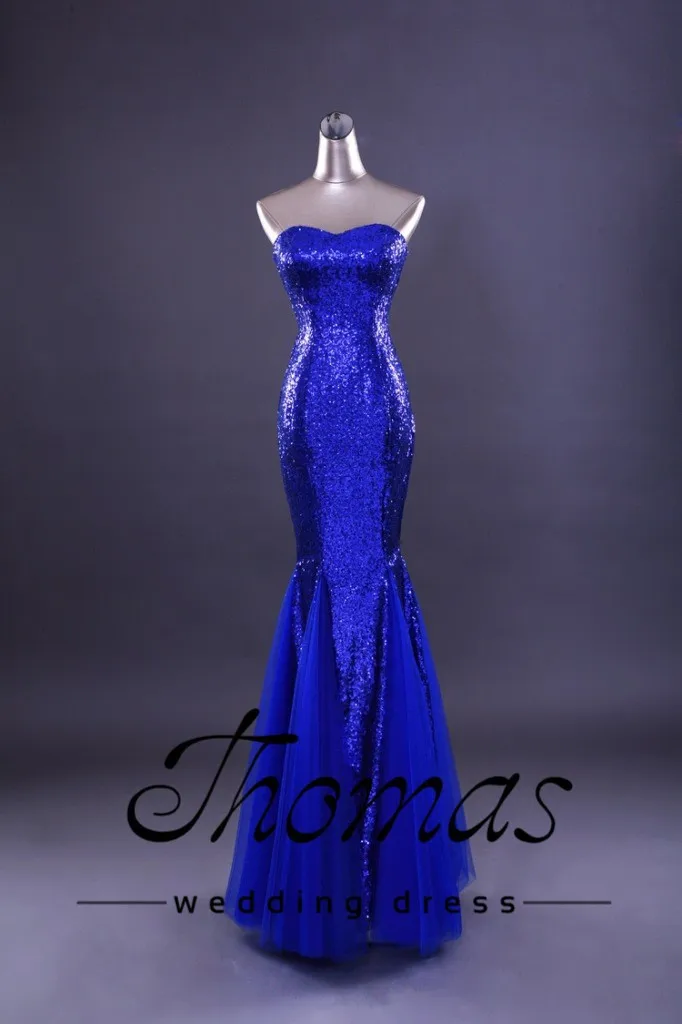 Frete grtis senhoras sexy' querida sereia tule lantejoulas longo vestido de noite formatura vestido