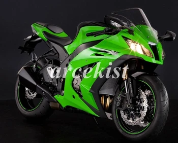 

4Gifts New ABS Fairings Kit Fit for kawasaki Ninja ZX-10R ZX10R 2011 2012 2013 2014 2015 fairing 11 12 13 14 15 Green