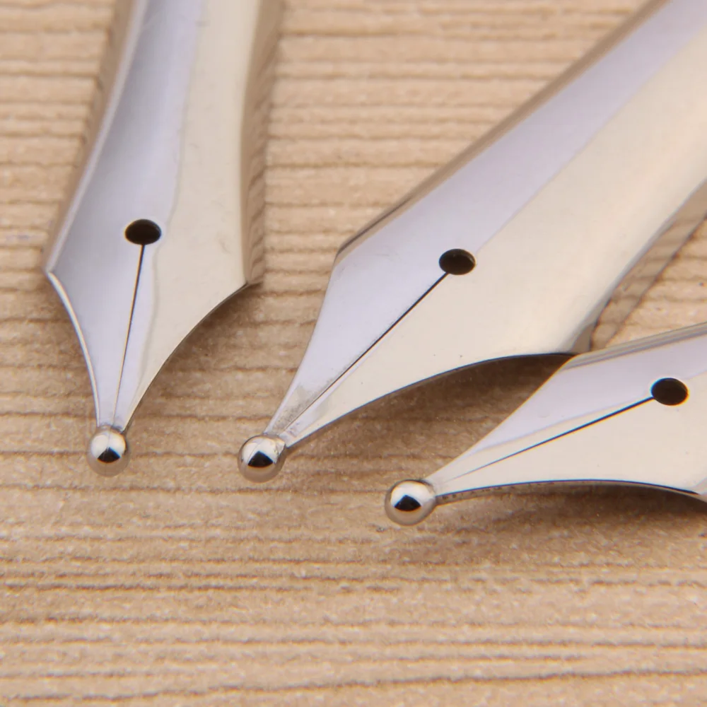 Manual Polishing 35 Nib Big Grain 1.2mm 1.5mm Standard Fountain Pen Stainless Steel | Канцтовары для офиса и дома
