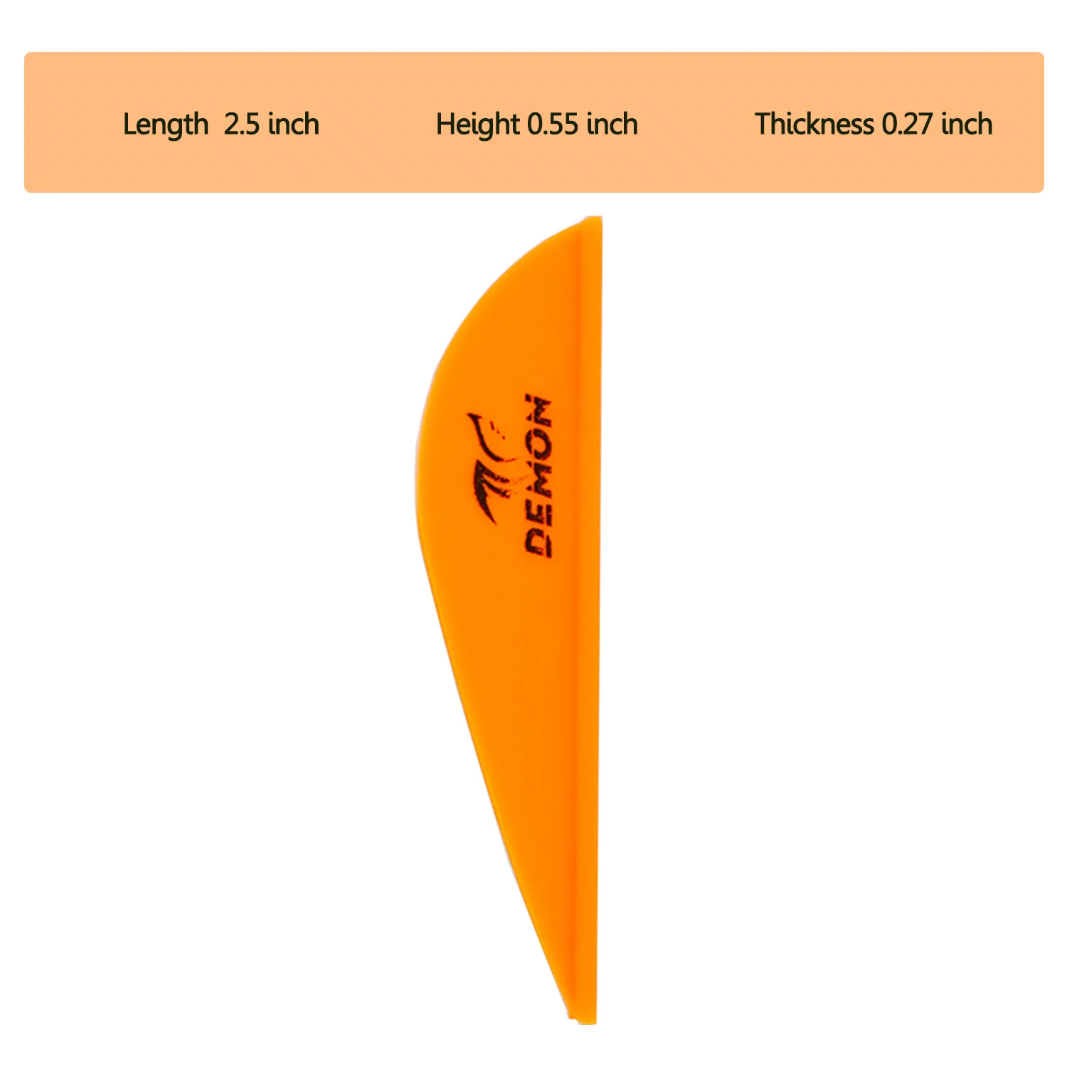 Palhetas de Plástico Tpu para Alvo Polegada Seta Flexching Direita Waterdrop Caça Setas Faça Você Mesmo 60 Peças - Lote 2.5 Asa 18 2.5 polegada seta palhetas de plástico flexching