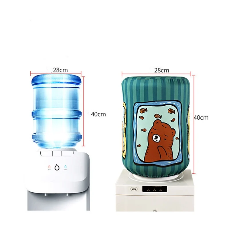 New Office Cute Bucket Decor Dust Proof Container Bottle Protector Home Water Dispenser Cover Drinking Fountain Dust Cover