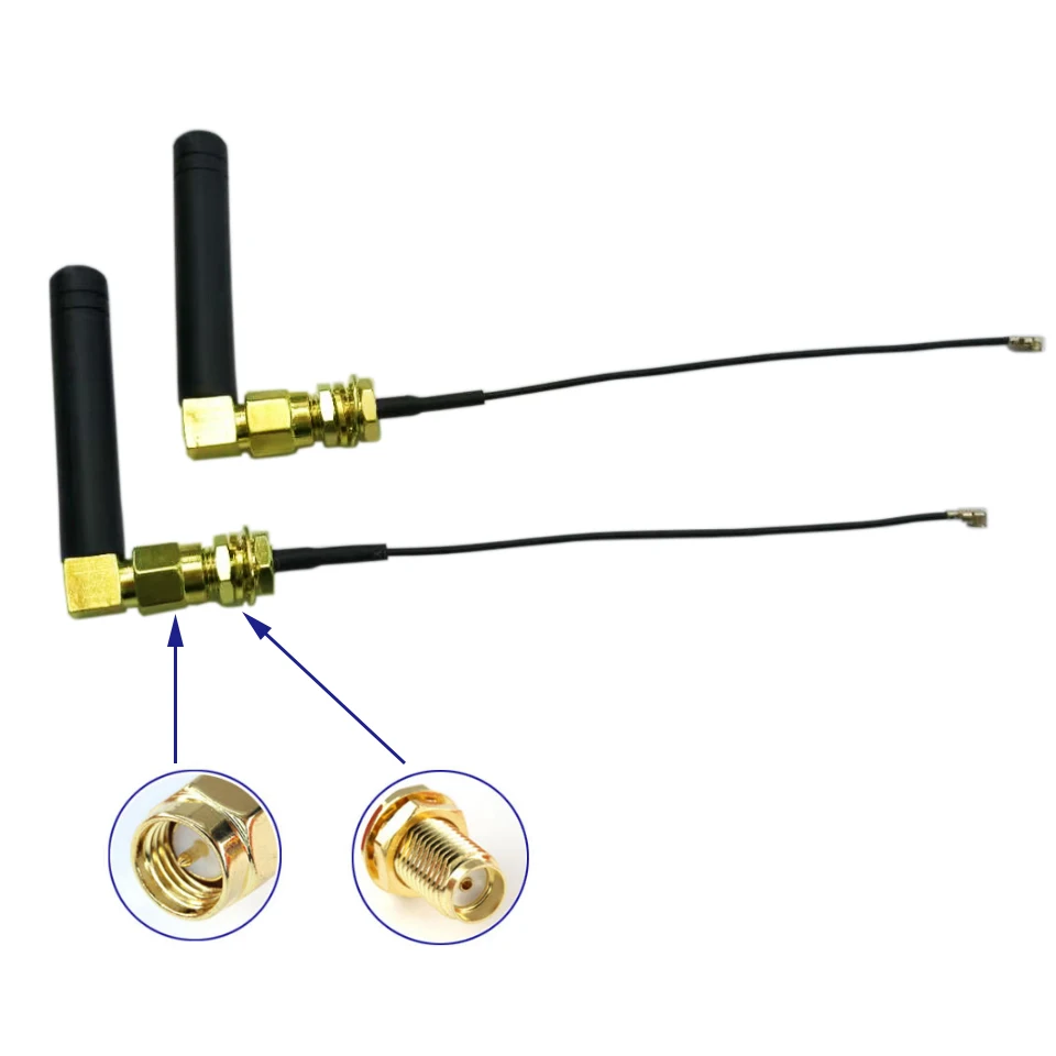 Антенна Wi-Fi 3dbi антенна Sma мужской разъем резиновая воздушная+ IPX SMA к гнездовому разъёму провод-удлинитель Pigtai кабель 11 см локоть под прямым углом л фрезерный станок