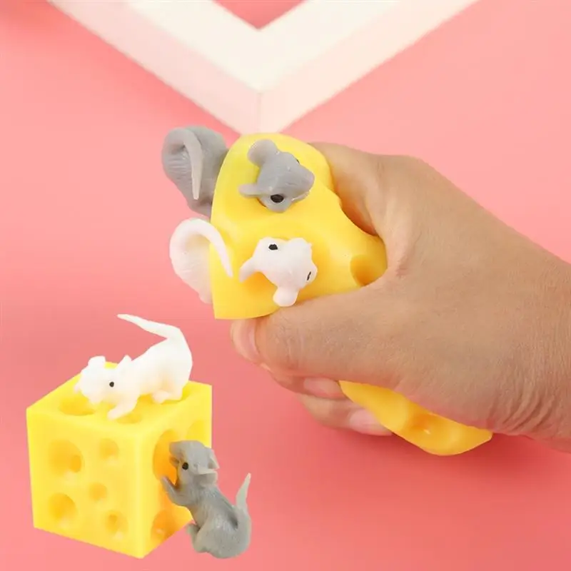 Mouse Squeeze Anti-stress Toy Stress Relief Fidget Toys Set - AliExpress