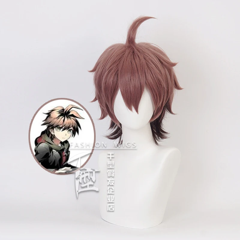 Карнавальный парик Naegi Makoto карнавальный костюм Danganronpa мужские вечерние реквизиты