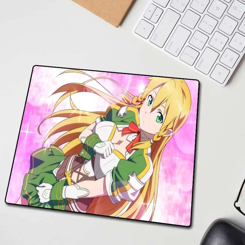  XGZ Campus Comics Sexy Girl Large Game Mouse Pad Black Lock Edge Computer Table Mat Non-slip for Lo
