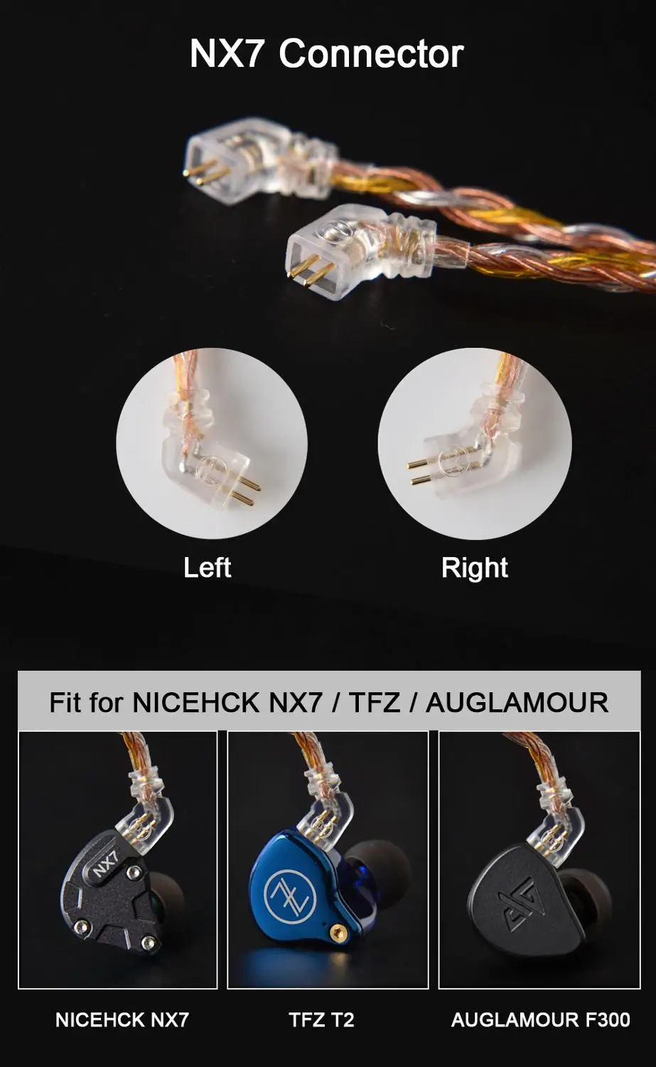 NICEHCK C16-2 16 Core Медь серебро смешанные кабель 3,5/2,5/4,4 мм разъем MMCX/2Pin/QDC/NX7 булавки для ZSX C12 TFZ V90 NICEHCK NX7 Pro/F3