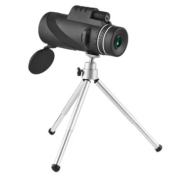 

40X60 HD Phone Camera Zoom Monocular Telescope for Mobile Eyepiece Handheld Telephoto Camera Lens Hunting Optics with Phone Hold