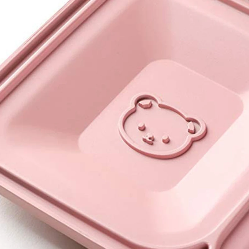 Cute Bear Double-Sided Frying Pan Non-Stick Bread Breakfast Pot Baking Pan Frying Pan Baby Food Supplement