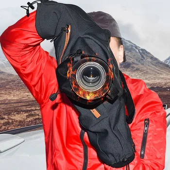 

Besegad 3-Gear Temperature Adjustable USB Powered DSLR SLR Camera Warm Heating Cover Protector for Cold Winter Outdoor Shooting