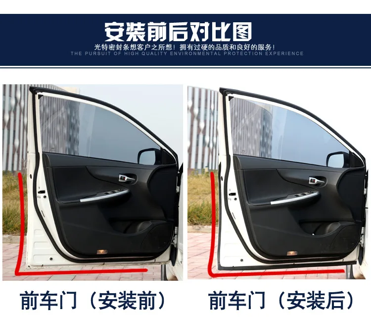 Guangte Manufacturers Direct Selling P-Shape Z Type D-Shaped Sound Insulation Waterproof Dustproof Rubber Strip Automobile Seali