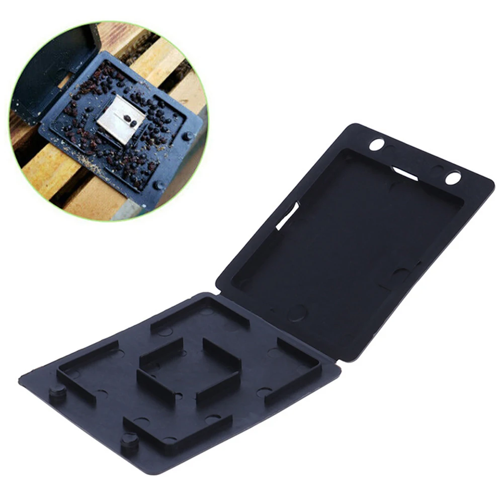 20 шт черное Пчеловодство пчелиный улей Жук ловушка пчеловод инструмент пластиковое оборудование для пчеловодства 18,3*7,2*0,5 см