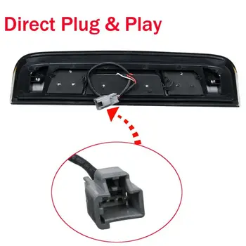 

For Chevrolet Silverado/GMC SIERRA 14-18 Brake Light Lamp Smoked Rear 02HLA4523ABW