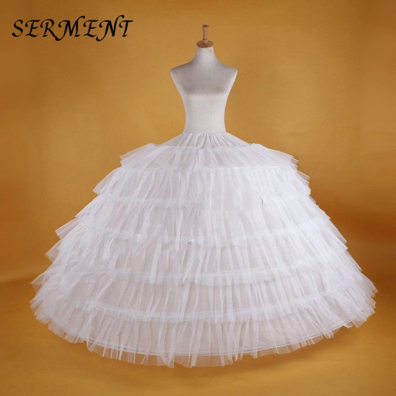 

OLLYMURS Wedding Dresse Six Steel Yarns Super Pleated Skirts Dance Skirts Costumes 6Circles Poncho Lining Wedding Accessorie