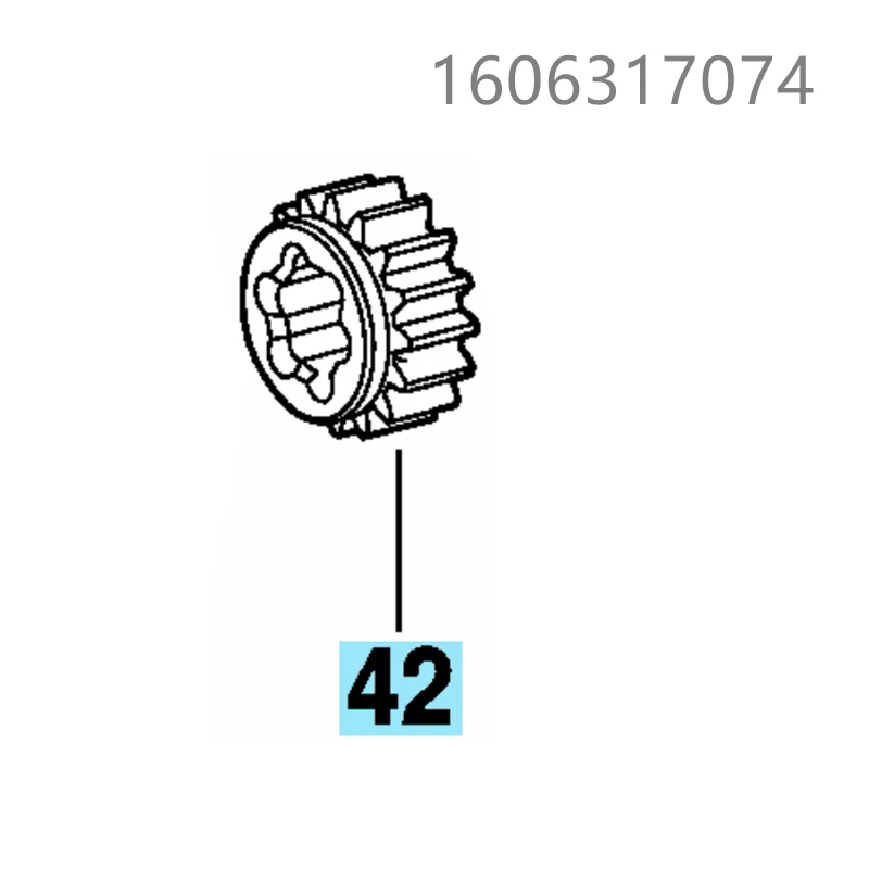 Цилиндрический Шестерни Z = 32 для BOSCH GBM23-2 GBM23-2E GBM16-2E D23/13 GBM16-2RE DRM23/13 GRW11E 1606317074 Мощность инструмент Аксессуары