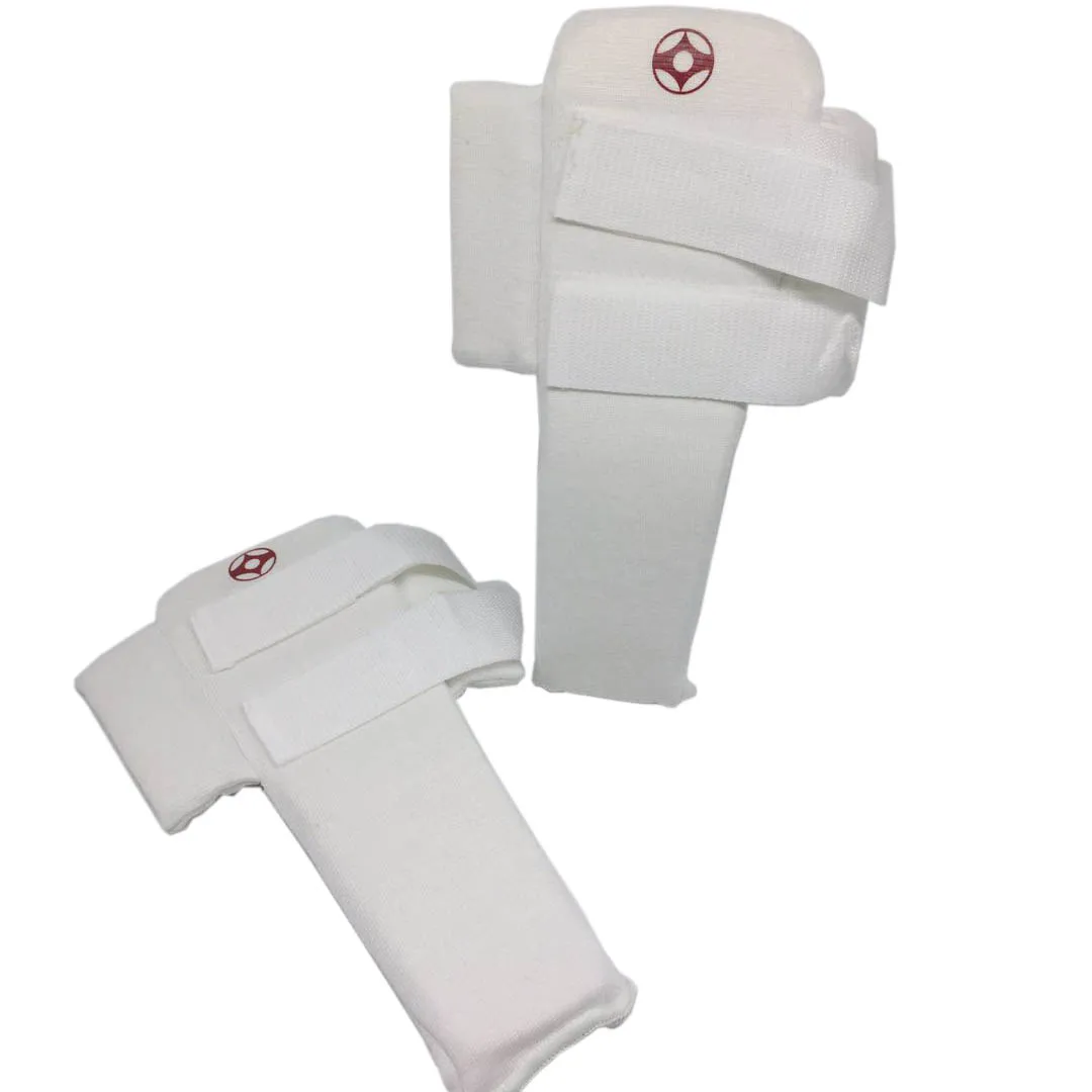 

Hot Sale Kyokushinkai Karate Foot Protection Kyokushin Shin Instep Guards Kick Boxing Taekwondo Shank Protectors
