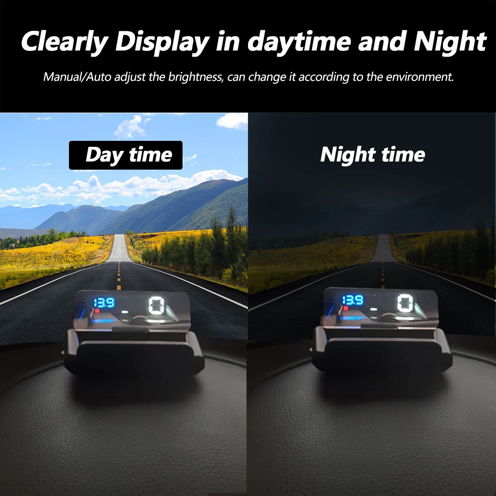   C500 ̷ HUD ڵ  ÷,  RPM  ˶, OBD2 ӵ, ڵ 