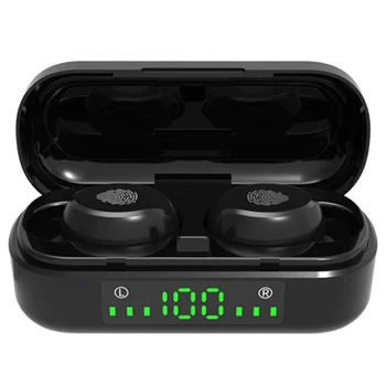 

Bluetooth TWS M8 True Wireless Earphones Earbuds Handsfree Sports Headset with Fingerprint Press Earbuds