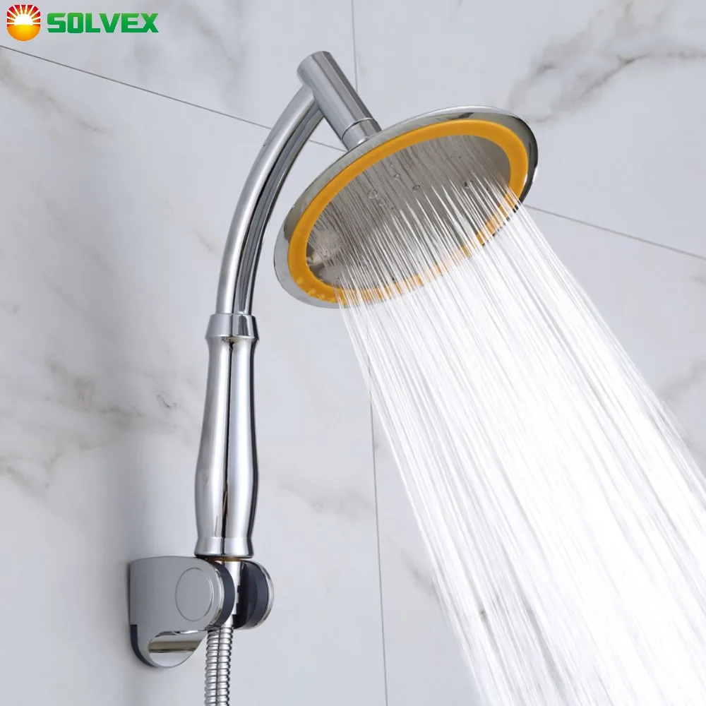 Насадка для душа SOLVEX ручной водосберегающий Душ-тропический душ большой размер 6