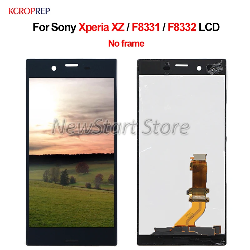 Для sony Xperia XZ F8331 F8332 ЖК-дисплей с сенсорным экраном дигитайзер в сборе для sony XZ lcd запасной аксессуар протестирован