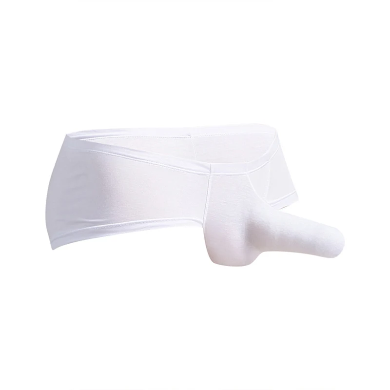 Мужские сексуальные Модальные боксеры нижнее белье для геев и взрослых