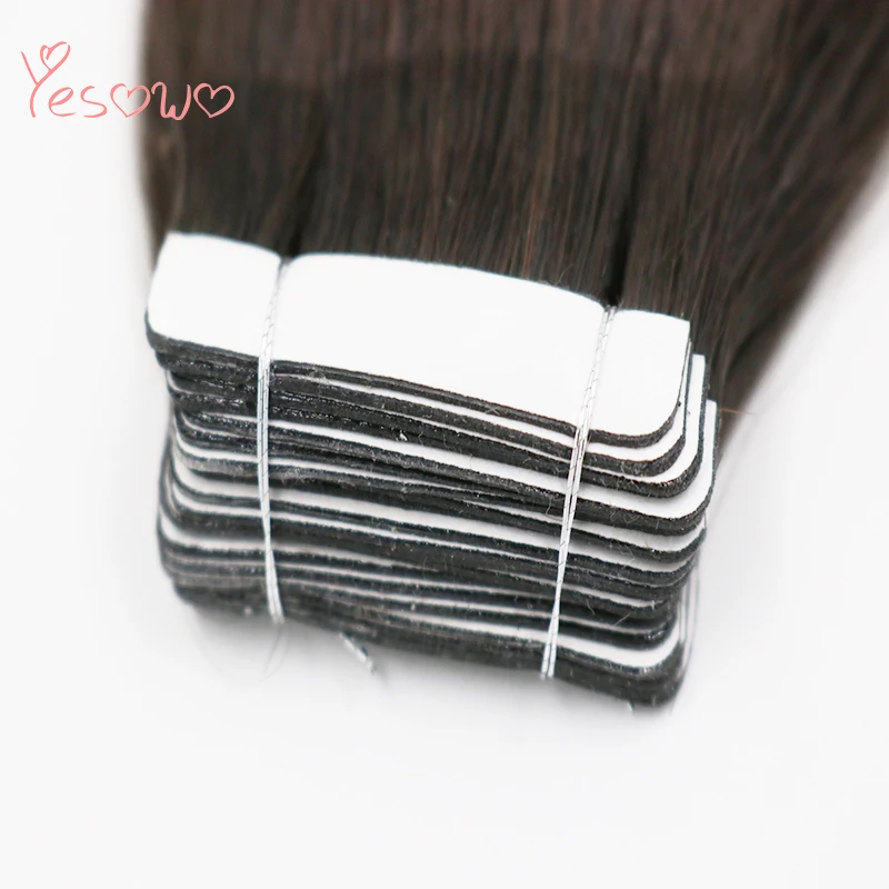 Yesowo высокое качество накладные волосы на заколке для тонких волос 50 г 1b/6/27 #