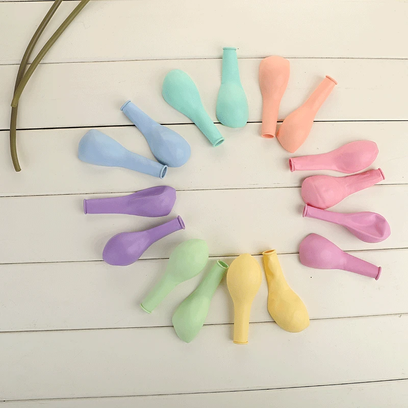 100 шт. вечерние товары для дня рождения воздушный шар макарон 10 дюймов более