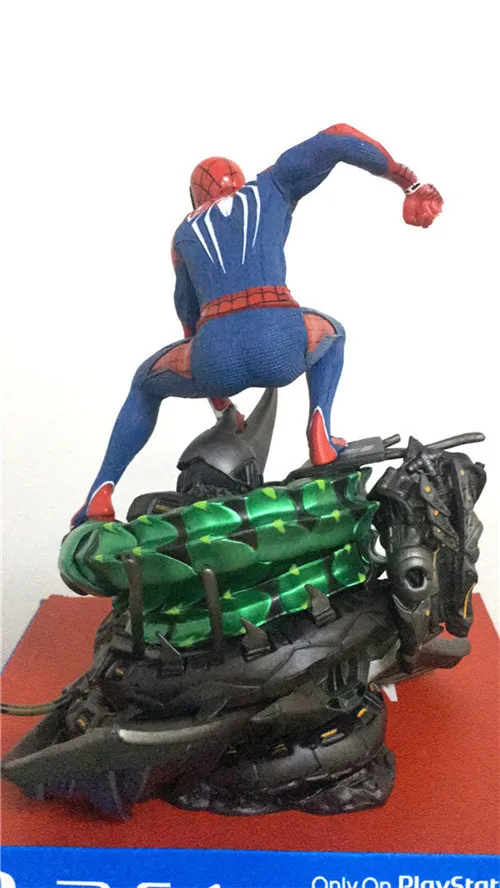 

Avengers Marvel Spider-Man PS4 Game Garage Kit Statue Model Diffuse Country