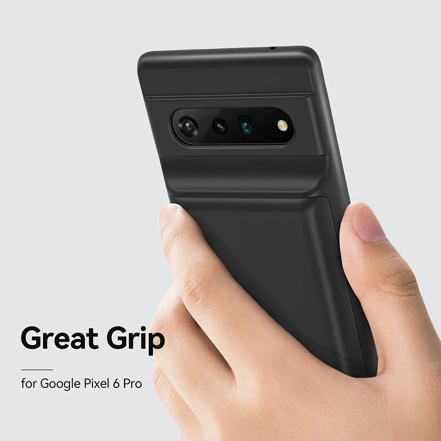NEWDERY 배터리 케이스 Google Pixel 6 Pro , 10000mAh 충전 전화 케이스, Google Pixel 6 Pro 6.7 인치 용