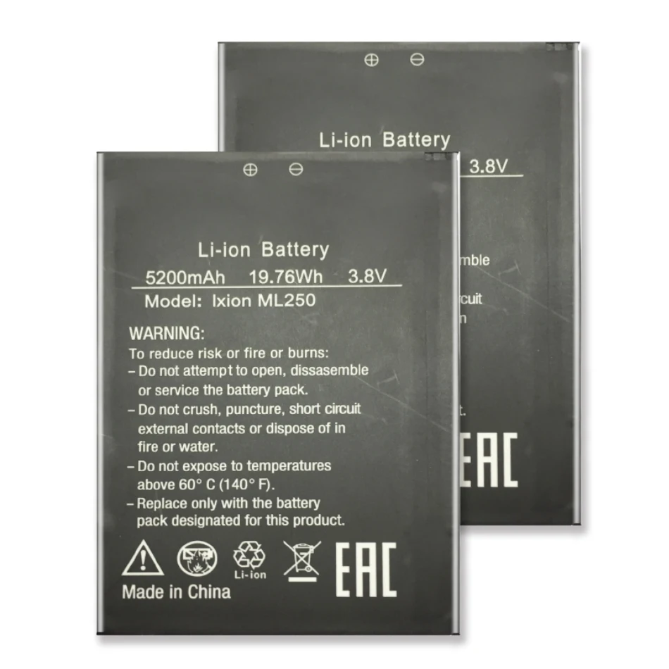 Для DEXP Amper M Ixion ML 250/DEXP Ixion AMPER E Ixion EL 250 Сменный аккумулятор для смартфона+ номер отслеживания