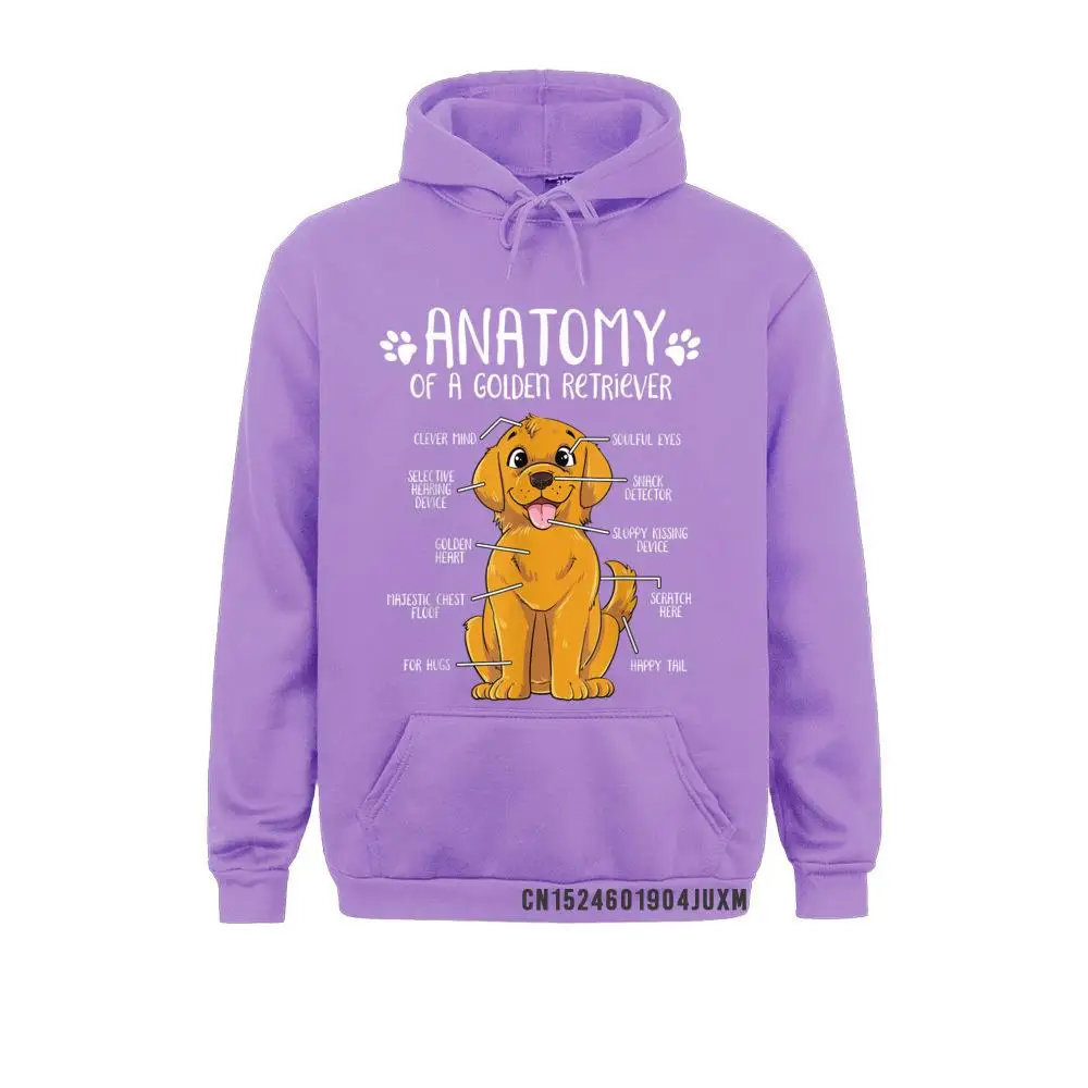 Printed On Long Sleeve Hoodies Autumn New Coming  Sportswears Men Sweatshirts Funny Anatomy Golden Retriever Dog Lover T-Shirt__5144 Funny Anatomy Golden Retriever Dog Lover T-Shirt__5144purple