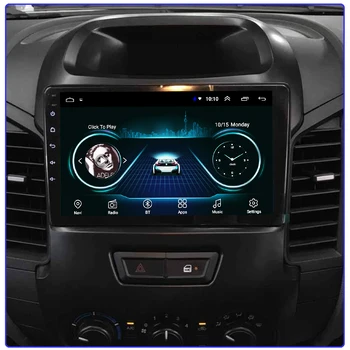 

10.1" rotate screen quad-core 2.5D IPS screen android 8.1 Car GPS radio Navigation for Ford Ranger 2011-2014