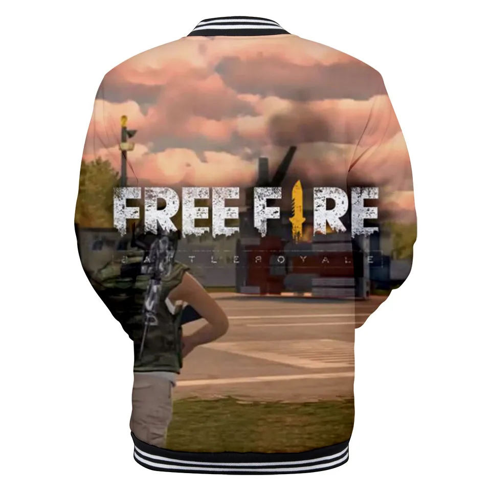 Брендовая Новинка, куртка с 3D принтом «Digital Free Fire», пальто для косплея, толстовка с капюшоном и длинными рукавами, повседневная одежда для геймеров, толстовки Harajuku