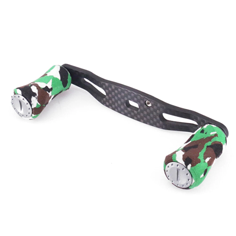 Fishing Tool Carbon Fishing Reel Handle 85/95MM Baitcasting Trolling Reel Handle Left Right Handle Knob Fishing Reel Accessory