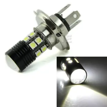 

Head Light H4 12-LED SMD 5050 12W Q5 Car Bulb White Lamp bulb