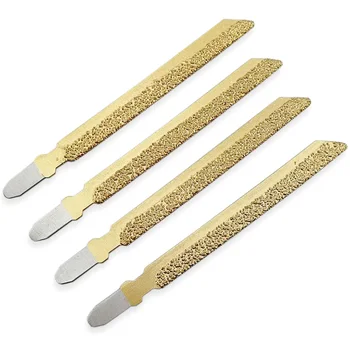 

Vacuum Brazed Diamond Jigsaw Blade Very Fast Cutting Speed and Long Life Diamond Jig Saw Brazed Saw Blade Artificial Stone Cutti