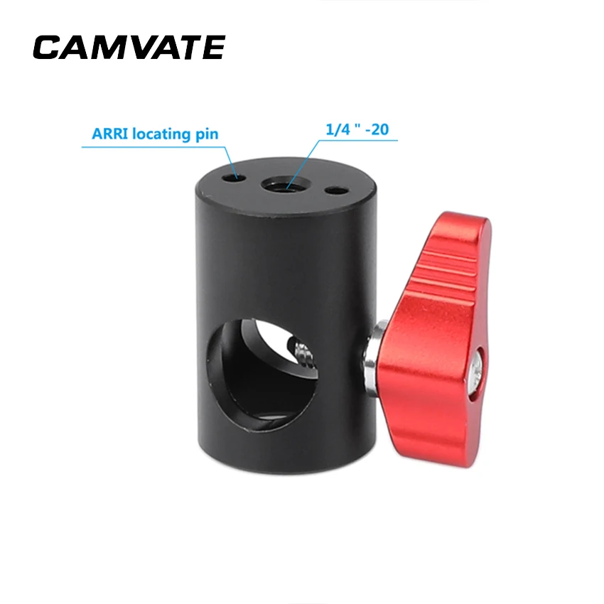 Адаптер для головки оссветильник ительной стойки CAMVATE с резьбовым отверстием 1/4 20