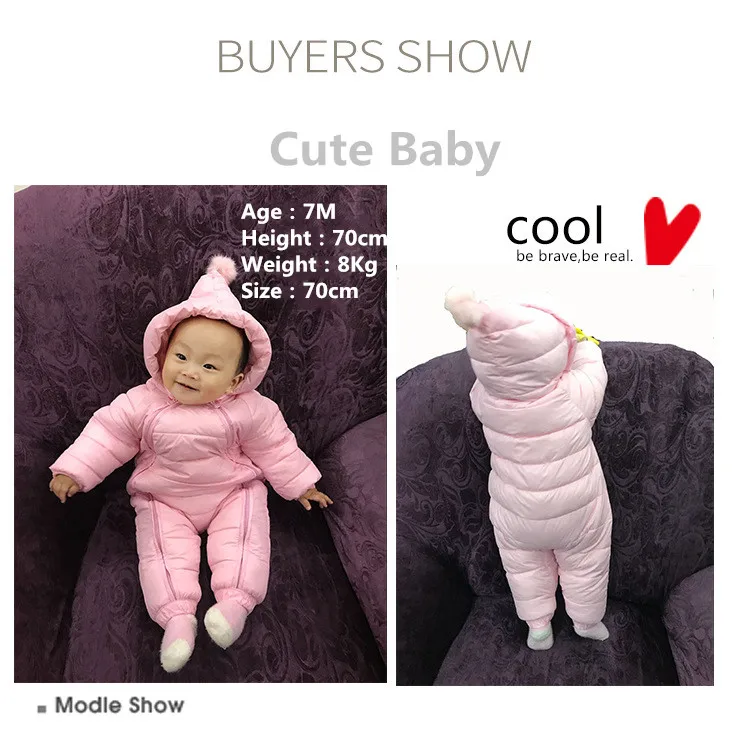 Новинка года; зимний комбинезон Bebe для младенцев; теплая одежда для альпинизма; хлопковый комбинезон для новорожденных; ветрозащитная одежда для малышей; Детский комбинезон