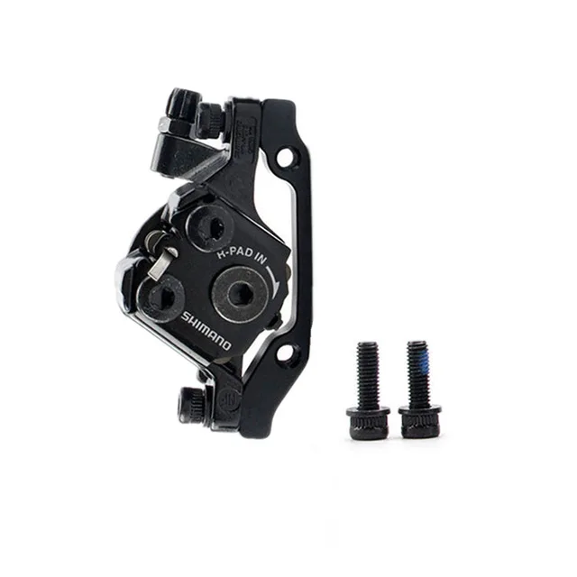 Front no rotor SHIMANO BR-M375 механический дисковый тормозной суппорт для Acera Alivio Deore M375 тормозной суппорт с подушечки для смолы, без ротора G3 HS1 - Цвет: Front no rotor
