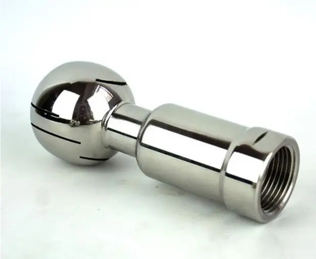 Бесплатная доставка вращающийся шарик для чистки бака с внутренней резьбой CIP 1/2