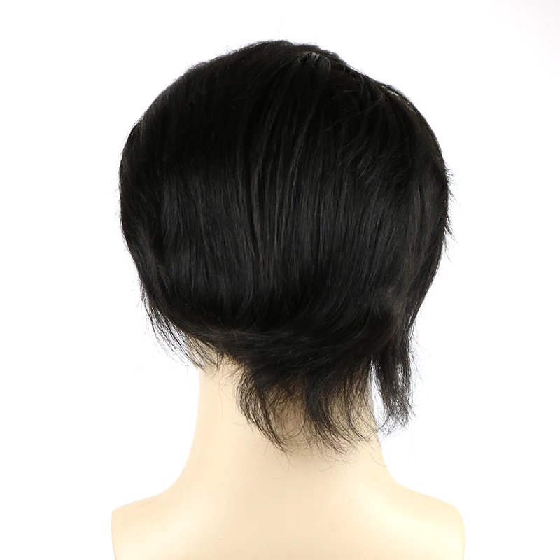 OCT База Мужская Замена Мужская Т система парик блок отличное качество человеческих волос мужской парик для волос