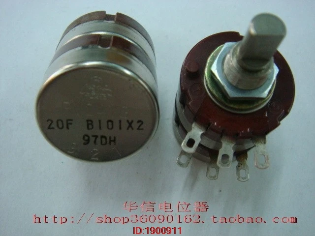 1 Pz/Lotto Giappone Doppio Potenziometro Tocos Rv24Yg B100R B100 Europeo Filamento Equilibrio 300B