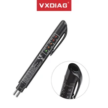 Автомобильный тестер тормозной жидкости VXDIAG, ручка, инструменты для диагностики автомобиля, 5 светодиодов, автомобильные аксессуары, автомобильные тестовые инструменты, тестер тормозной жидкости Автомобильный тестер тормозной жидкости VXDIAG, ручка, инструменты для диагностики автомобиля, 5 светодиодов, автомобильные аксессуары, автомобильные тестовые инструменты, тестер тормозной жидкости